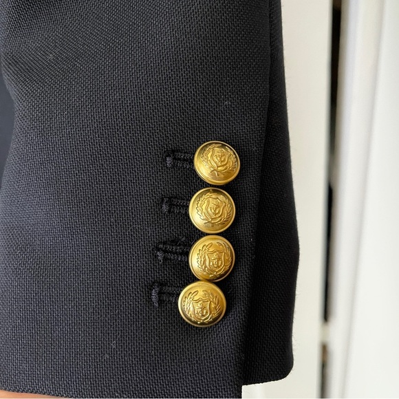 J. Crew Rhodes 100% Italian Wool Blazer Office Career Preppy | Darkest Navy | 4 - Picture 11 of 16